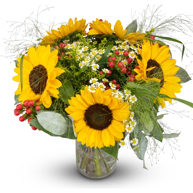 bouquet of sunflower